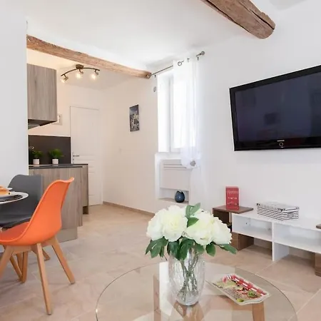 La Paia - Brand New Flat 3 Guests Old Town 5 Min. From Antibes